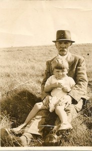 John William Corbett and his grandson